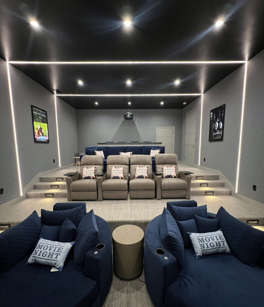 Custom home cinema