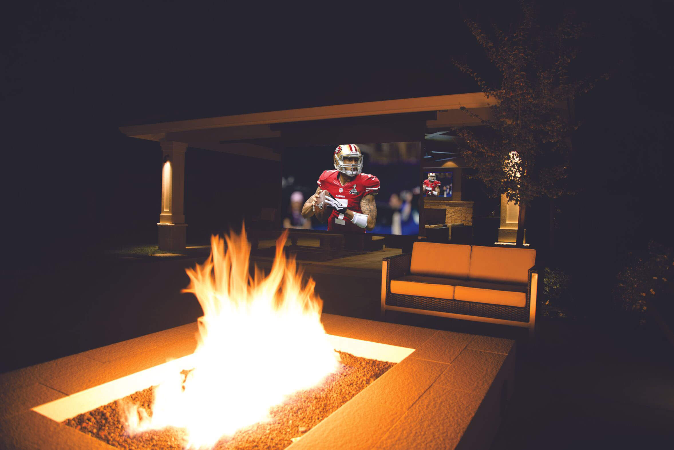 Valley Home Theater outdoor entertainment