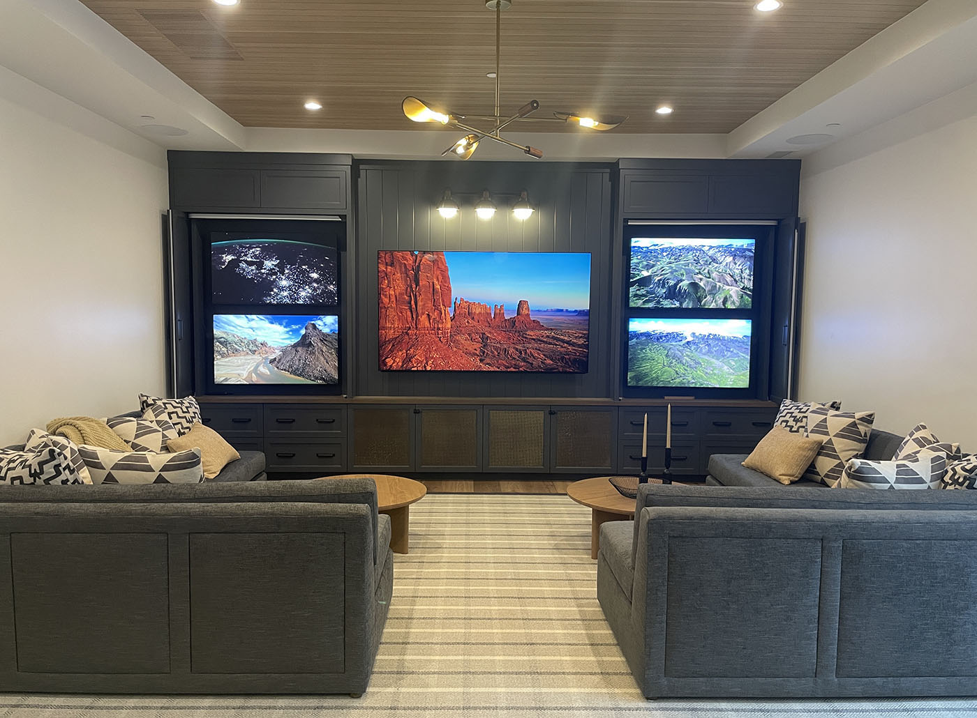 Valley Home Theater multi screen project