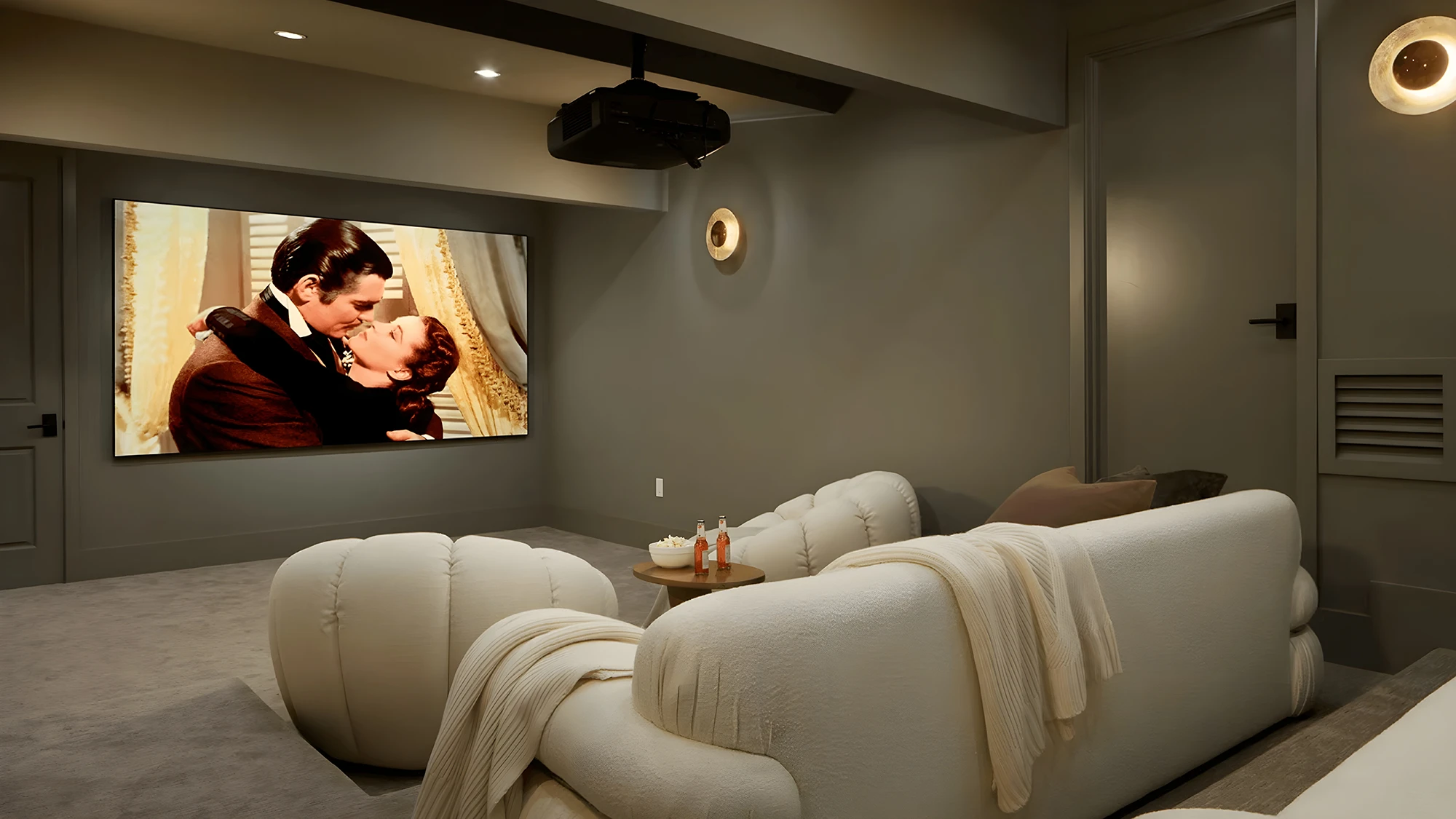 Custom media room