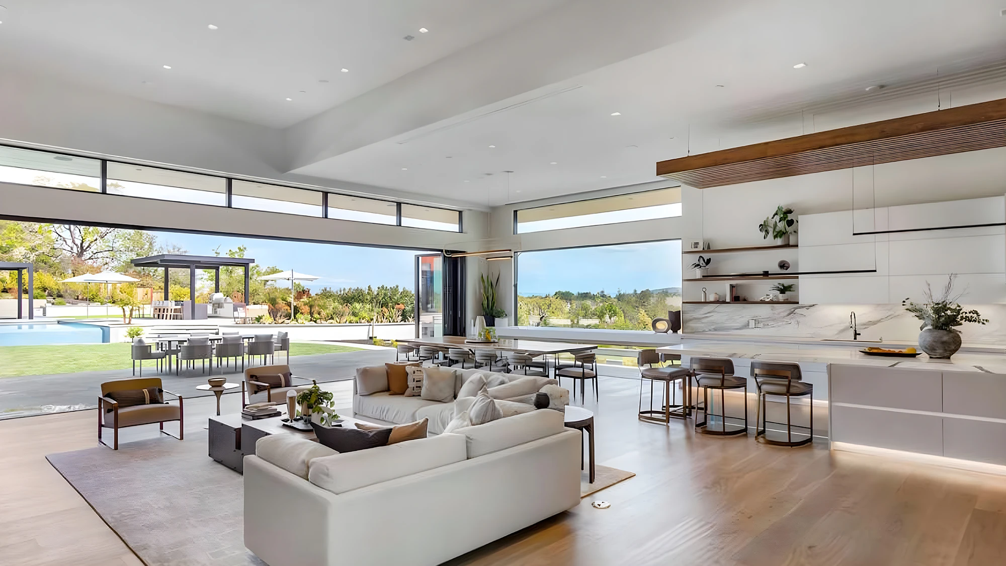 Integrated modern living space