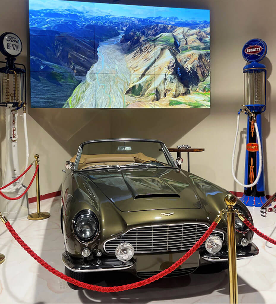 Custom video wall installation