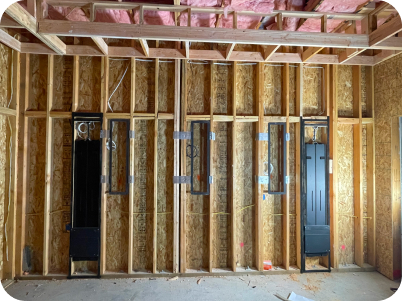 Prewire installation