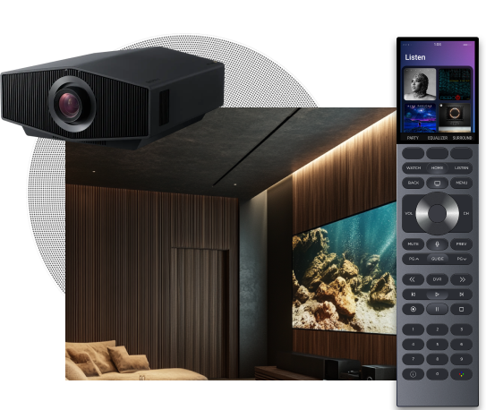 Custom home theater