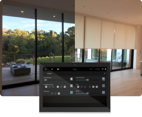 Automated window shades