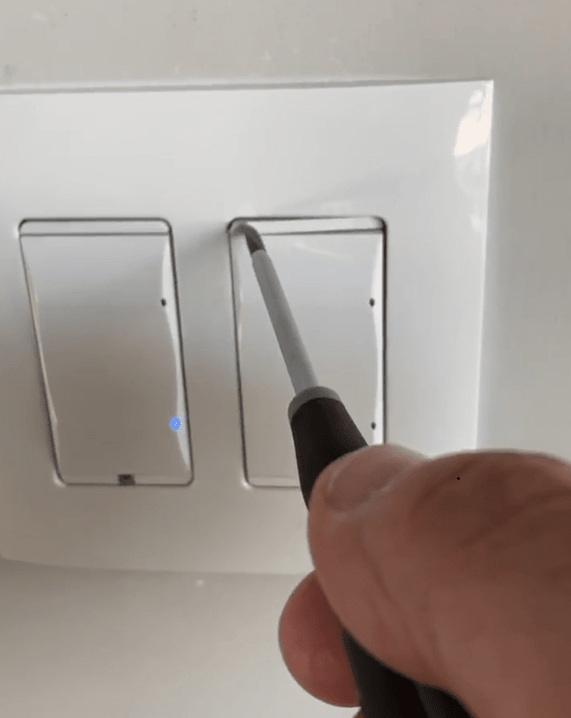 Control4 Light Switch Reset Shelly Lighting