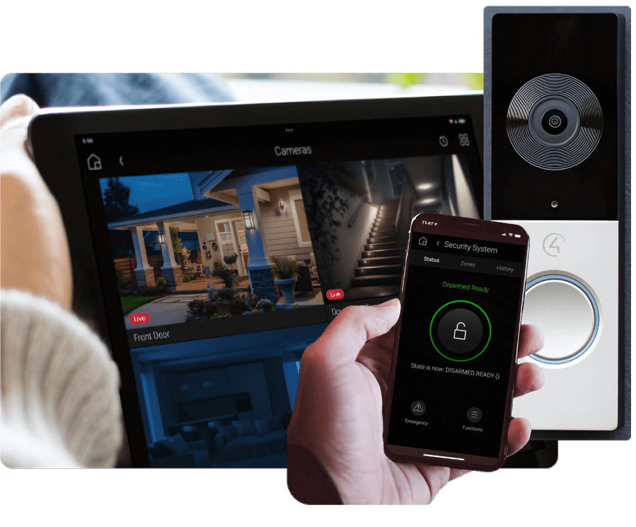 Modern home security system to check remotely
